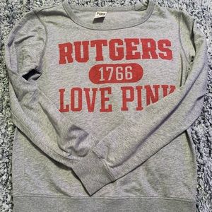Rutgers sweatshirt from Pink